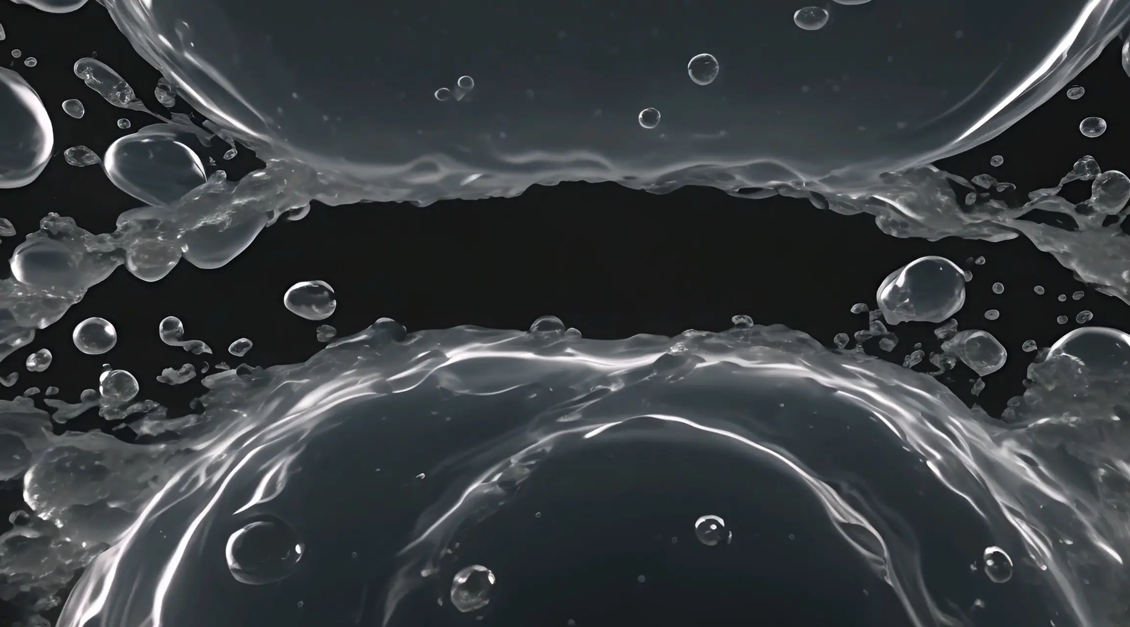 Elegant Water Drops Tranquil Backdrop Video